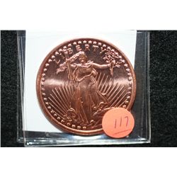 2011 Liberty Copper Round, .999 fine 1 oz.