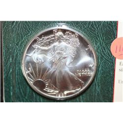 1987-P Silver Eagle $1, UNC