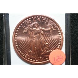 2011 Liberty Copper Round, .999 fine 1 oz.