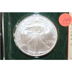 2005 Silver Eagle $1, UNC