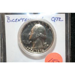1976 Bicentennial Washington quarter, Proof