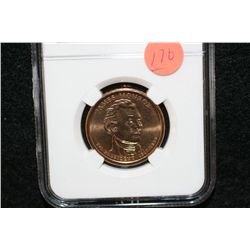 2008-D First Day Issue James Monroe $1, NGC graded MS65