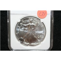 2011-S Early Releases Silver Eagle $1, NGC graded MS69