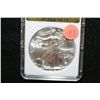 Image 1 : 2012 Silver Eagle $1, MCPCG graded MS70