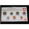 Image 1 : 1968 Switzerland Modern Type Coin set, UNC