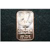 Image 1 : 2011 Copper Ingot, .999 fine 1 oz.