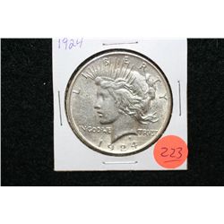1924 Peace $1