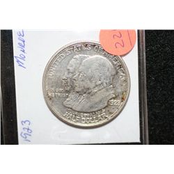 1923 Monroe-Adams commerative half dollar