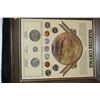 Image 1 : Framed Wartime Coinage