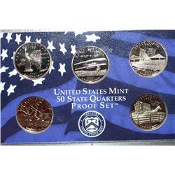 2001-S US Mint State Quarter Proof set
