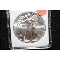 2012 Silver Eagle $1, MCPCG graded MS70