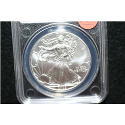 2009 Silver Eagle $1, ANACS graded MS70