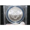 Image 2 : 2009 Silver Eagle $1, ANACS graded MS70