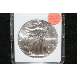 2012 Silver Eagle $1, MCPCG graded MS70