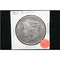 1921-D Silver Morgan $1