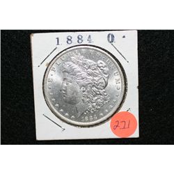 1884-O Silver Morgan $1
