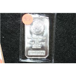 Silver Ingot, .999 fine 1 oz.