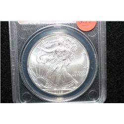 2009 Silver Eagle $1, ANACS graded MS70