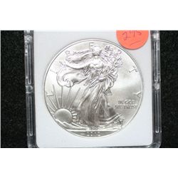 2012 Silver Eagle $1, MCPCG graded MS70