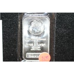 Silver Ingot, .999 fine 1 oz.