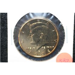 2004-D Kennedy half dollar, CLAD gold