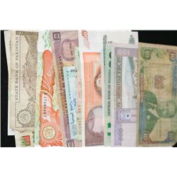 Foreign Bank Note, various dates, conditions & denominations, lot of 15