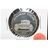 Image 1 : 1916 Pullman Coupe collectible car round, 5 gram .925