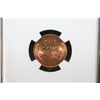 Image 2 : 1947-D Wheat Back penny, NGC graded MS65 RD