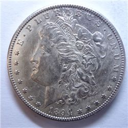 1894S Morgan $  AU/BU