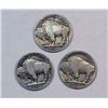Image 2 : 3 strong date semi-key  Buffalo nickels GS bid = $72