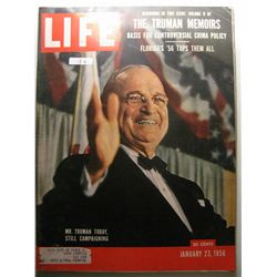 January 1956 Life Magazine; Mr. Truman