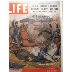July 1956 Life Magazine; Battle of Buena Vista