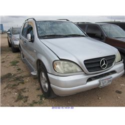 2001 - MERCEDES BENZ ML320