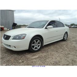 2005 - NISSAN ALTIMA