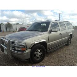 2001 - CHEVROLET SUBURBAN 1500