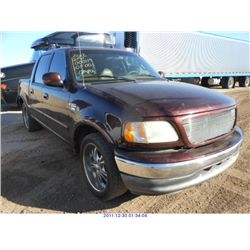 2001 - FORD F150