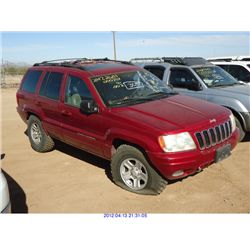 2001 - JEEP CHEROKEE