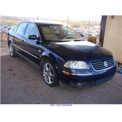 2001 - VOLKSWAGEN PASSAT