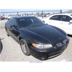 2001 - PONTIAC GRAND PRIX