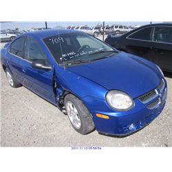 2004 - DODGE NEON