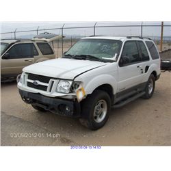 2001 - FORD EXPLORER