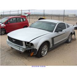 2008 - FORD MUSTANG