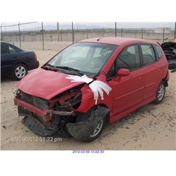 2006 - HONDA FIT// EXPORT ONLY