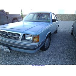 1988 - DODGE ARIES