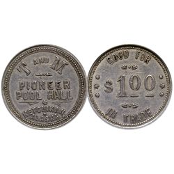 AK - c1928 - T&M Pioneer Pool Hall