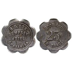 AK - Chatanika,c1915 - Dempsey Hotel Token