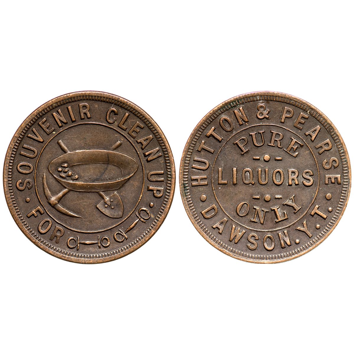 AK Yukon - Dawson,Hutton & Pearse Token *Yukon Territory*