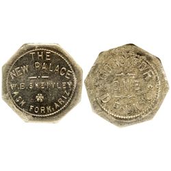 AZ - Ash Fork,Yavapai County - c1903-1909 - New Palace Token
