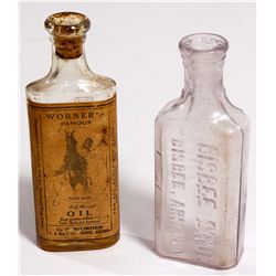 AZ - Bisbee,Cochise County - c1900 - Bisbee Drug Bottles