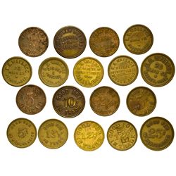 AZ - Bisbee,Cochise County - Wallace, E.B., and St. Elmo Cigar Token Group